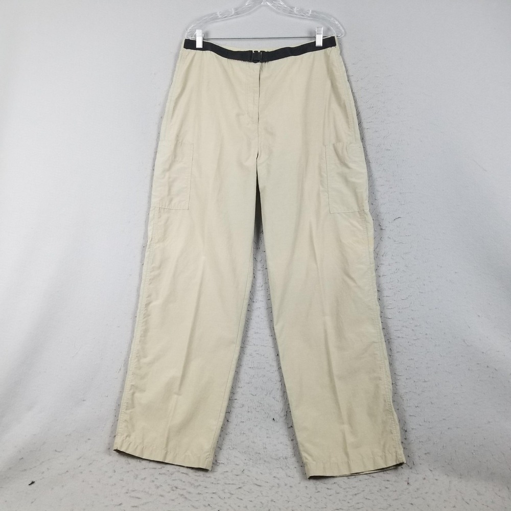 Pellini Pants Boys 15/16 Beige Cargo Elastic Waist Nylon Blend Outdoor